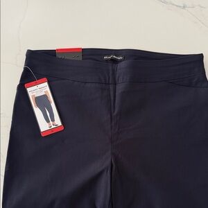 Hilary Radley Women's Navy Cropped Pants